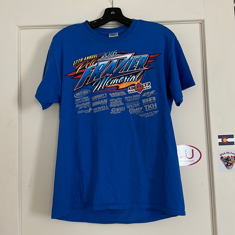 Blue Vintage Racing Tee